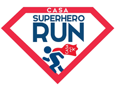 CASA Super Hero Run Logo