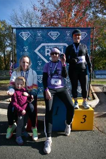CASA 2021 Super Hero Run Winners